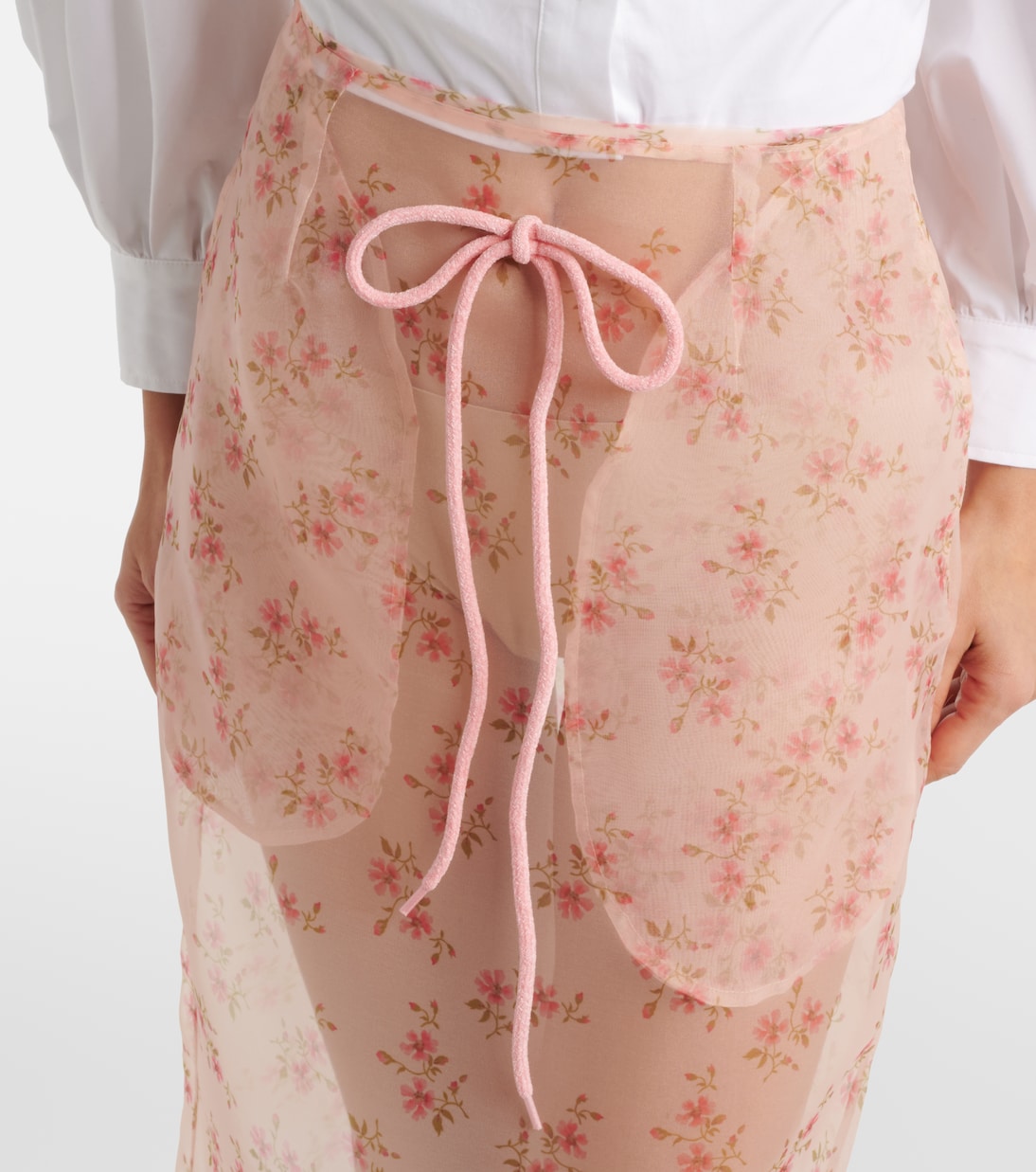 Bedruckter Midirock | Simone Rocha