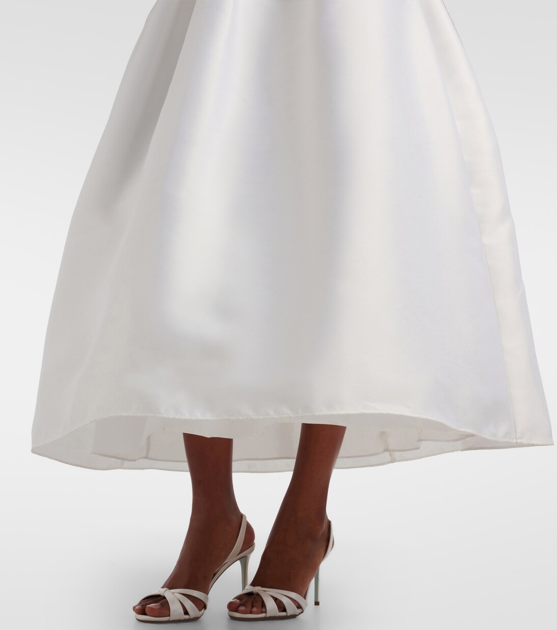 Taffeta bustier dress | Self-Portrait