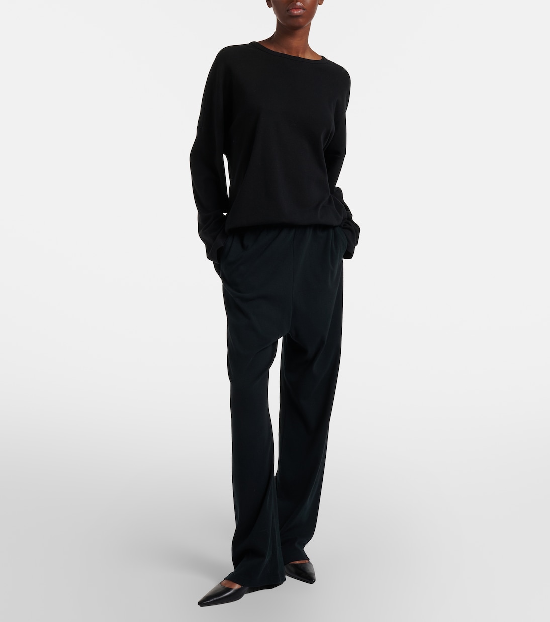 T-shirt Floris in jersey di cotone | The Row