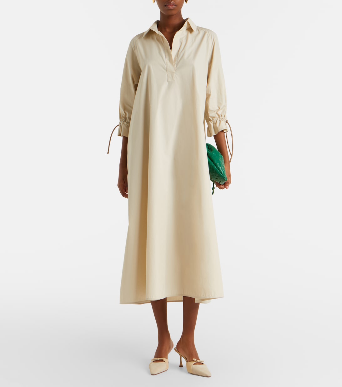 Mules Tapidpla de piel y ante | Manolo Blahnik