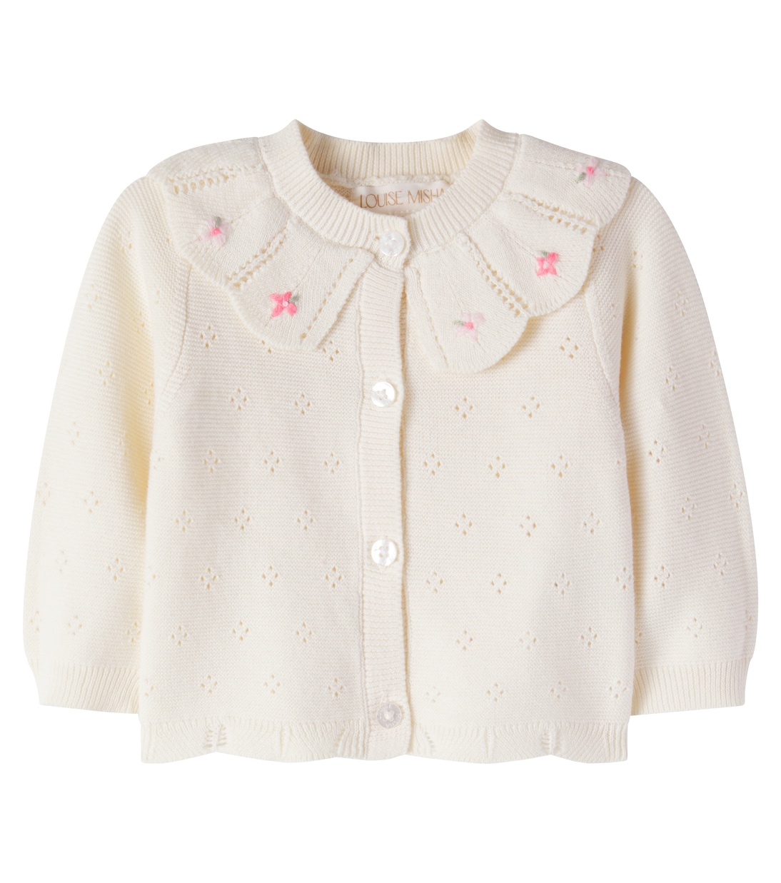 Baby Cardigan Mynalette aus Baumwolle | Louise Misha