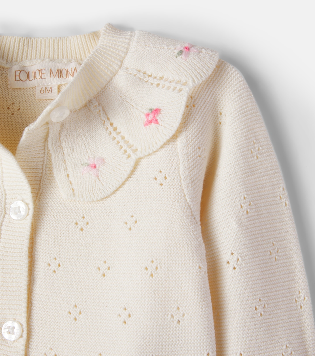 Baby Cardigan Mynalette aus Baumwolle | Louise Misha