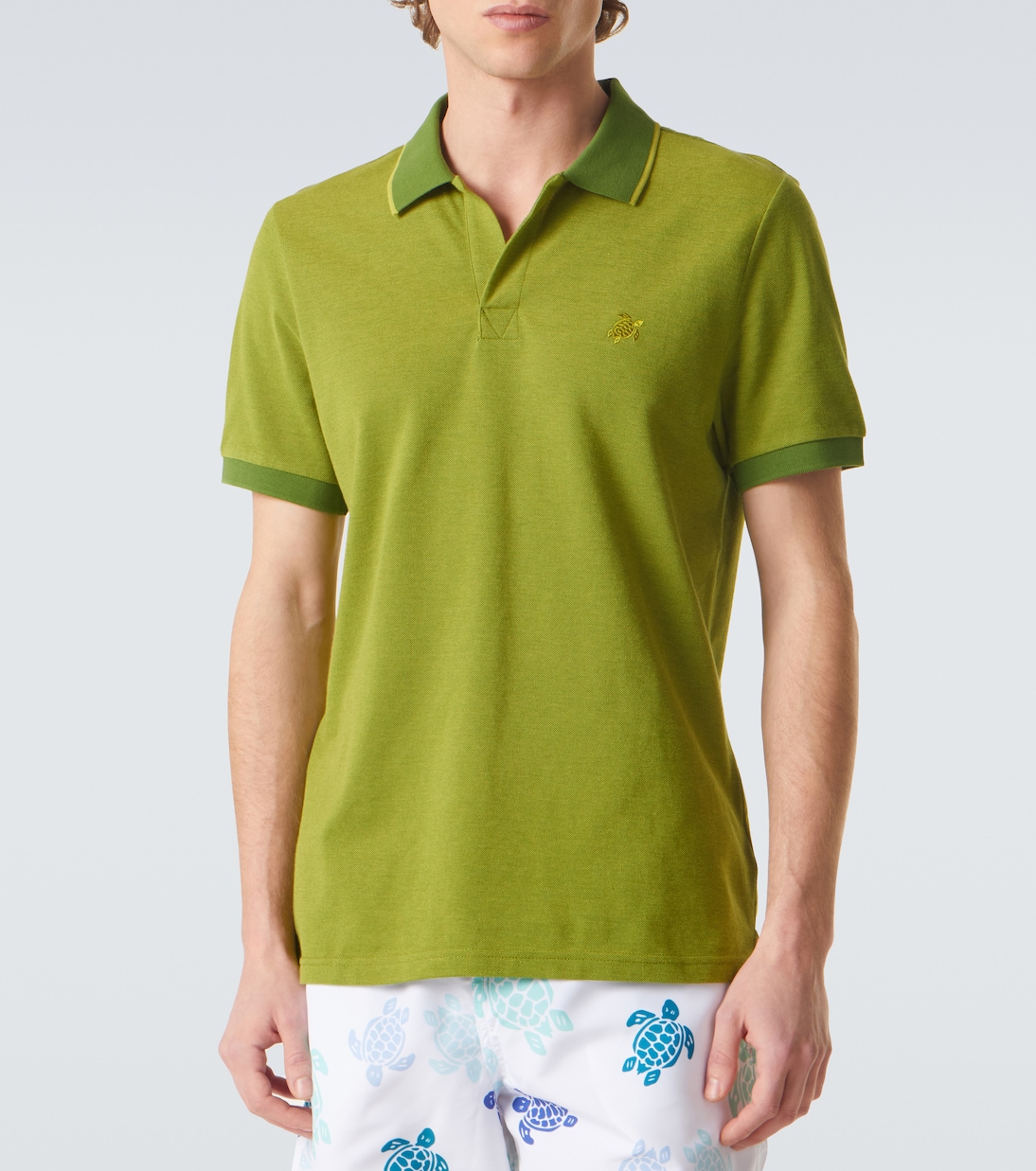 Cotton piqué polo shirt | Vilebrequin