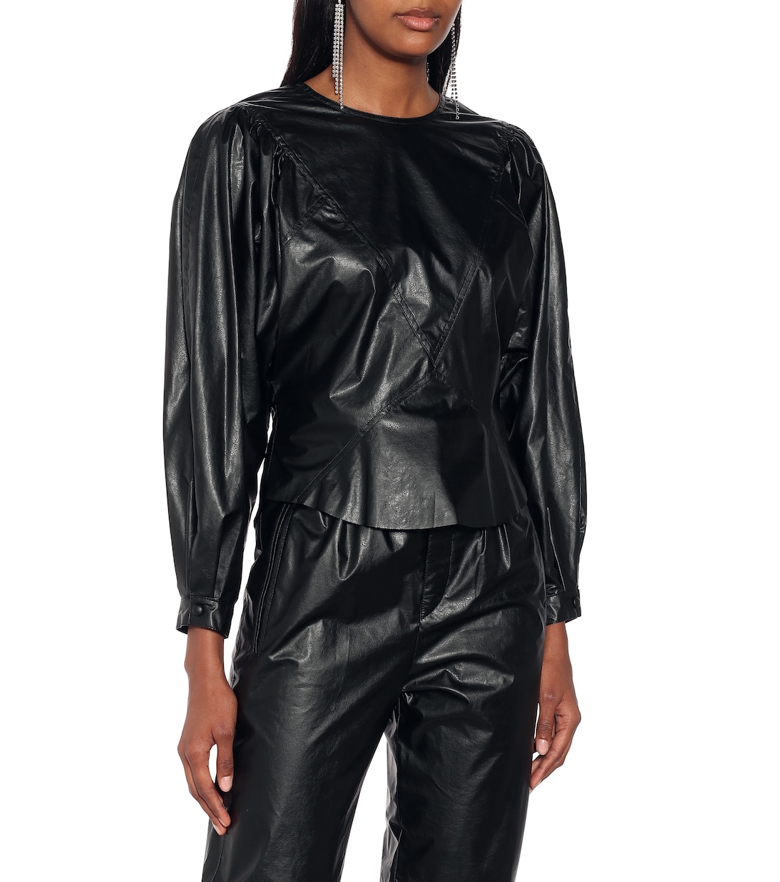 Top Dobson aus Lederimitat | Isabel Marant