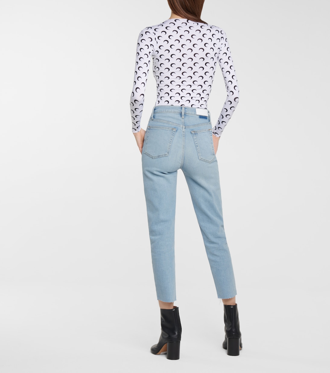 Jeans ajustados 90s de tiro alto | Re/Done