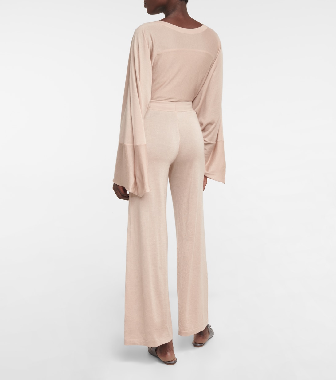Pantalones en mezcla de cachemir | Alaïa