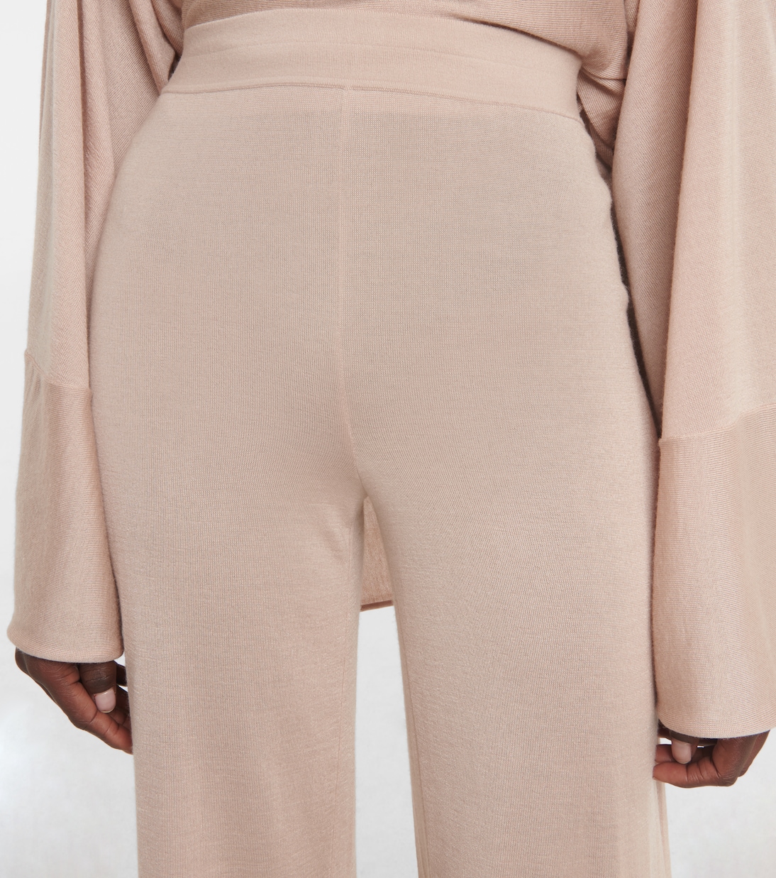 Pantalones en mezcla de cachemir | Alaïa