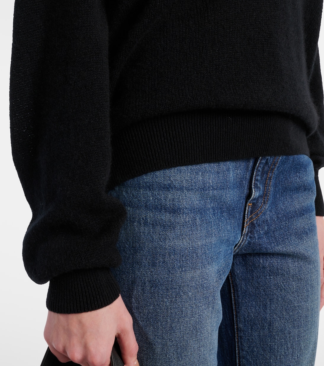 Jersey Jo en mezcla de cachemir | Khaite
