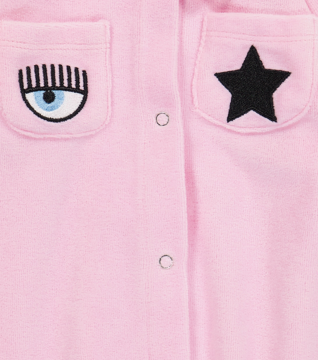x Chiara Ferragni - Baby - Tutina Eyestar in ciniglia | Monnalisa