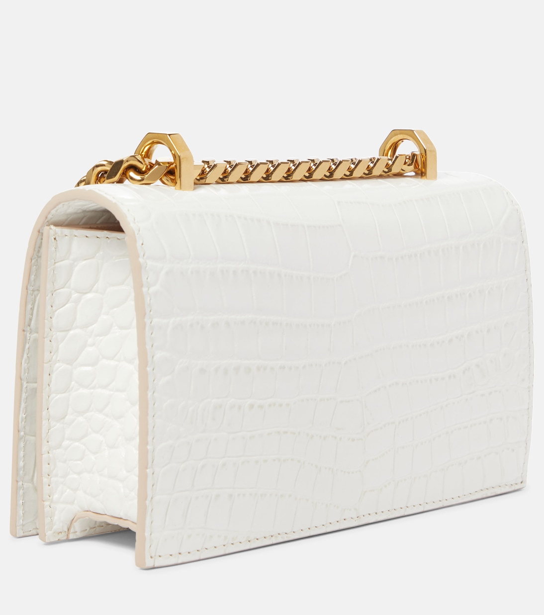Sac à bandoulière Jewelled Satchel Mini en cuir | McQueen