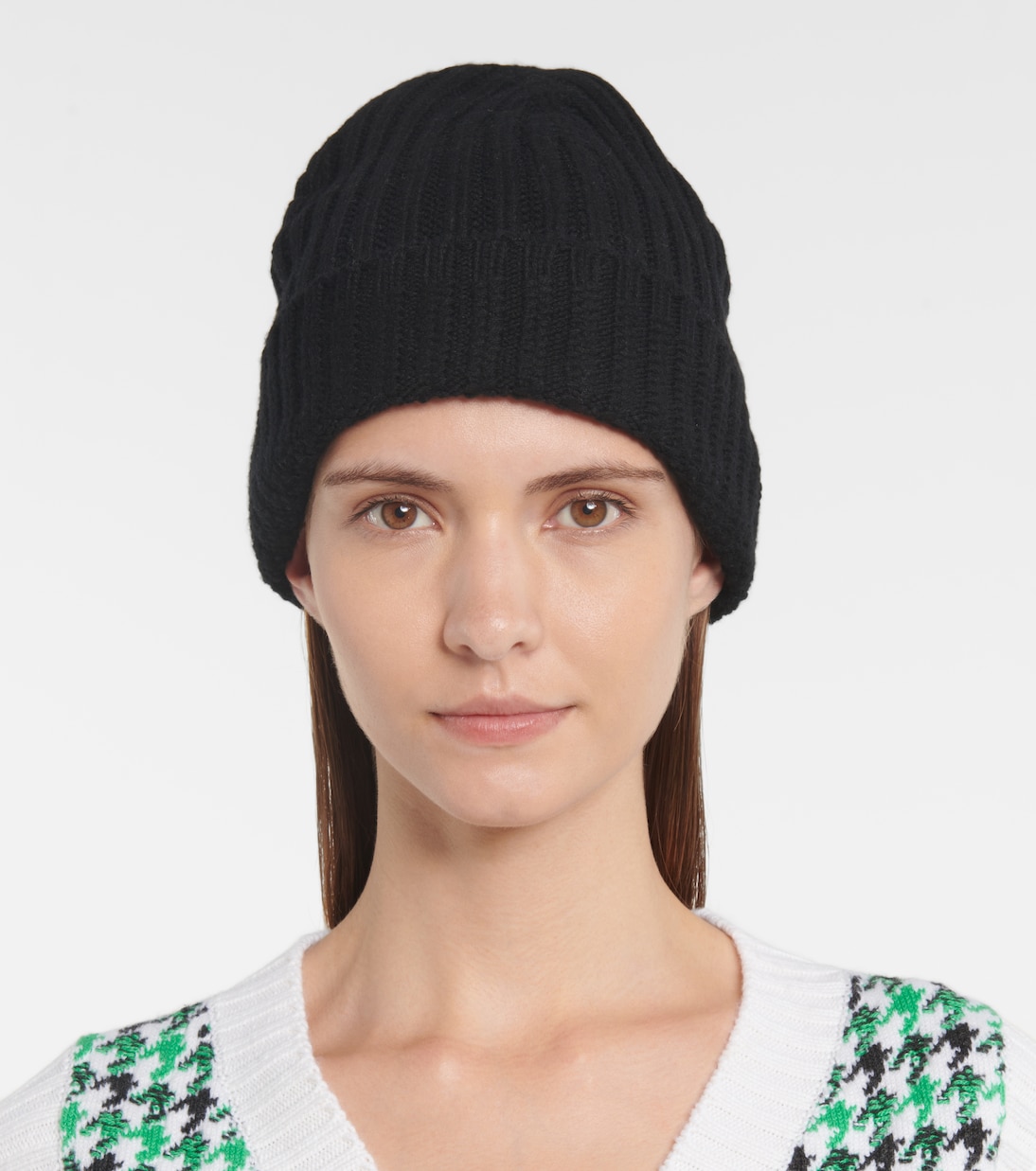 Berretto in cashmere a coste | Barrie