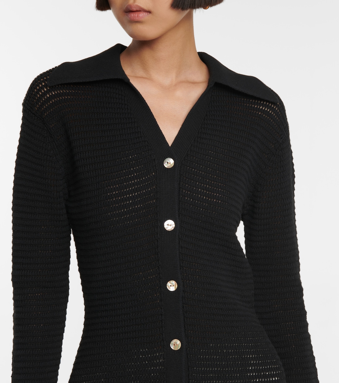 Cardigan Evelyn mit Baumwollanteil | Nanushka