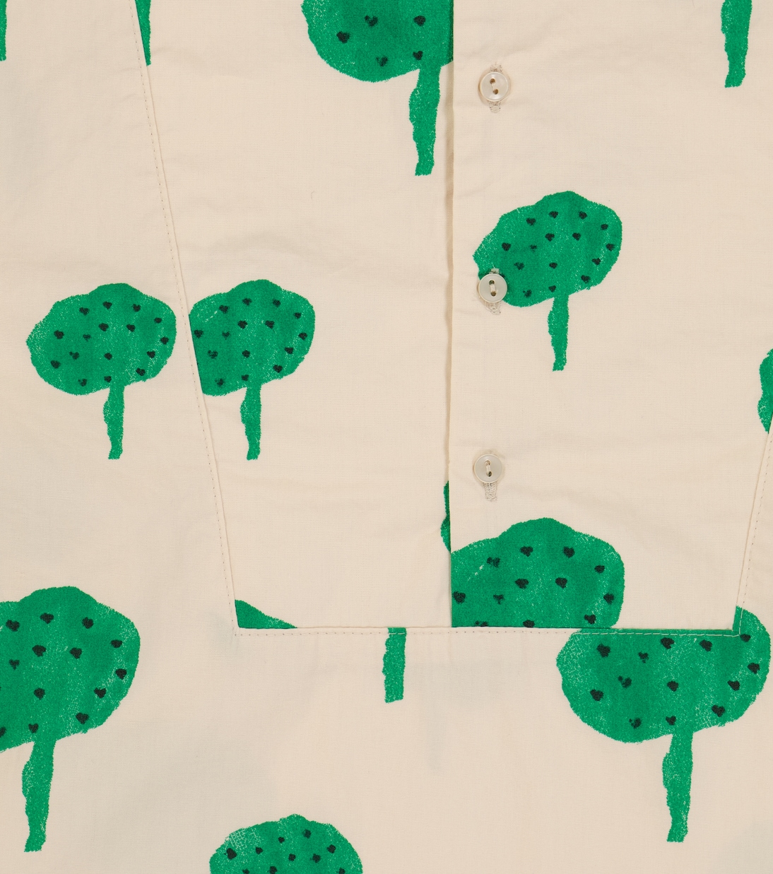 Camisa Mandrill de algodón estampado | The Animals Observatory
