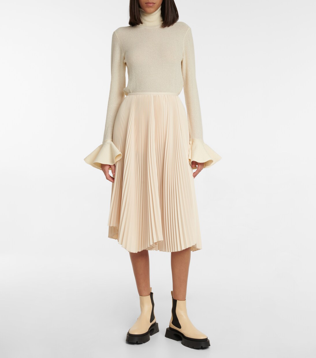 Jersey en mezcla de algodón | Jil Sander