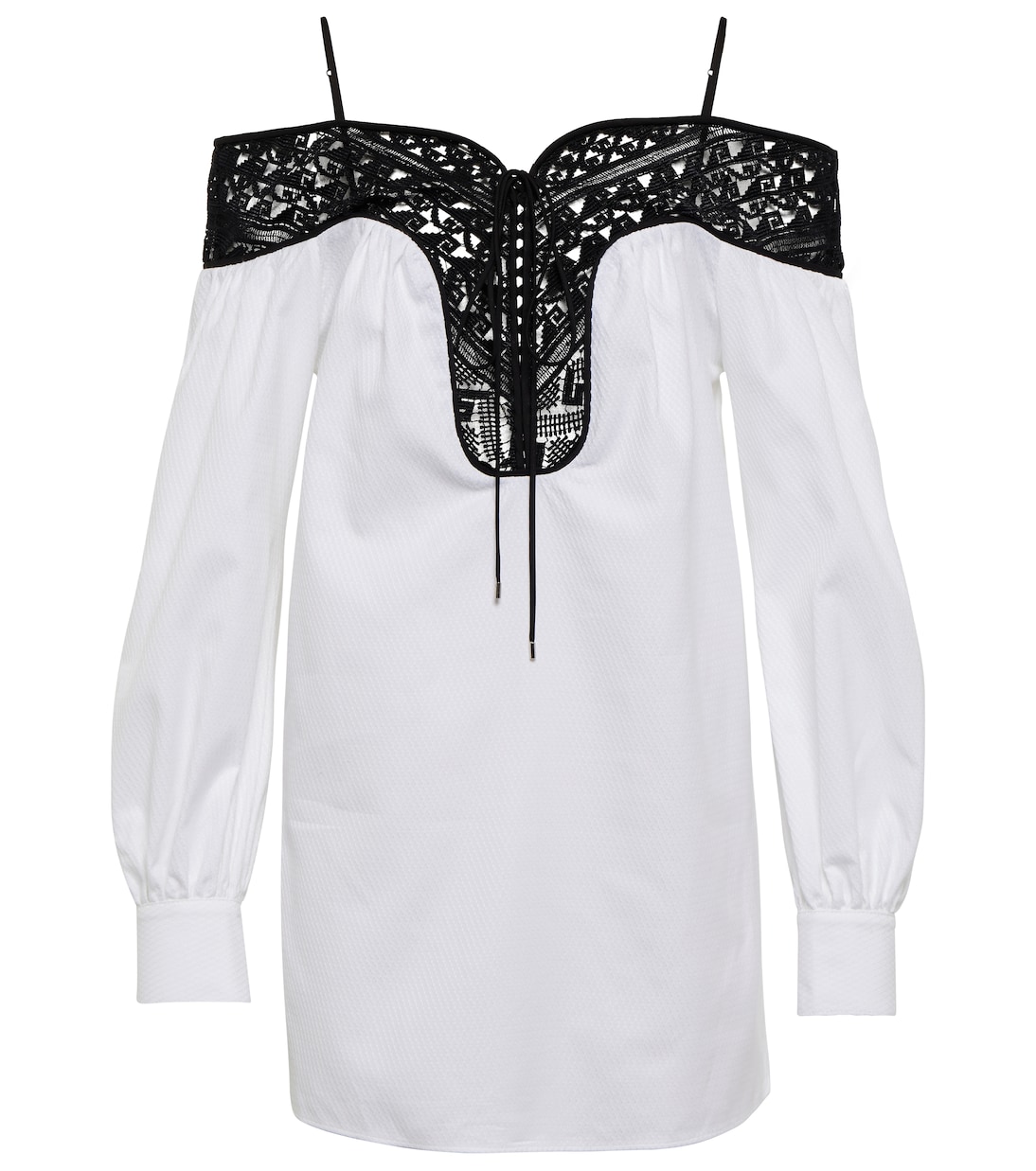 Bluse Augustin mit Spitze | Gabriela Hearst