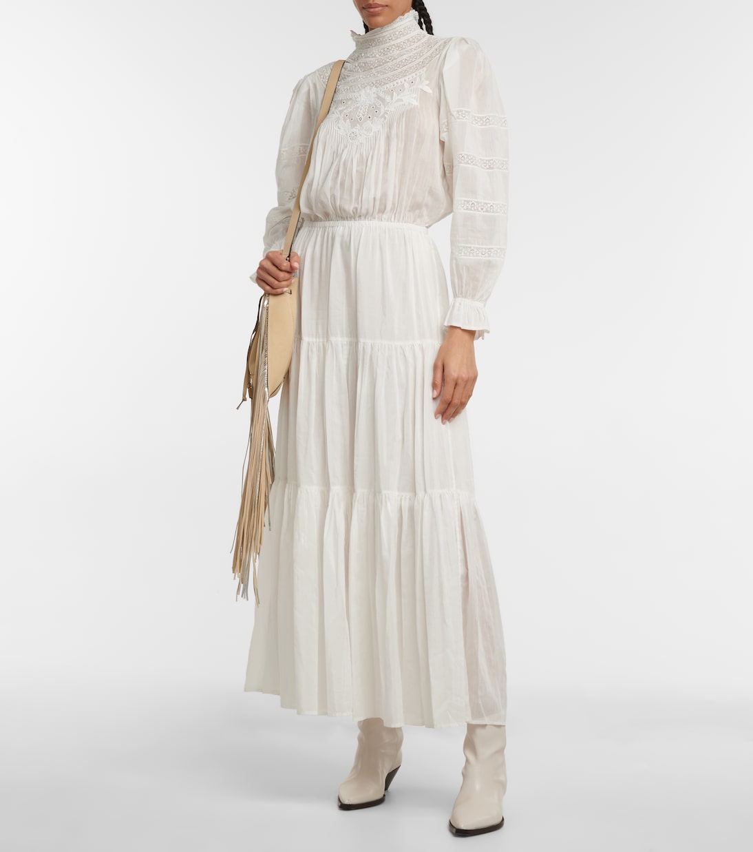 Grace cotton and silk maxi dress | Isabel Marant