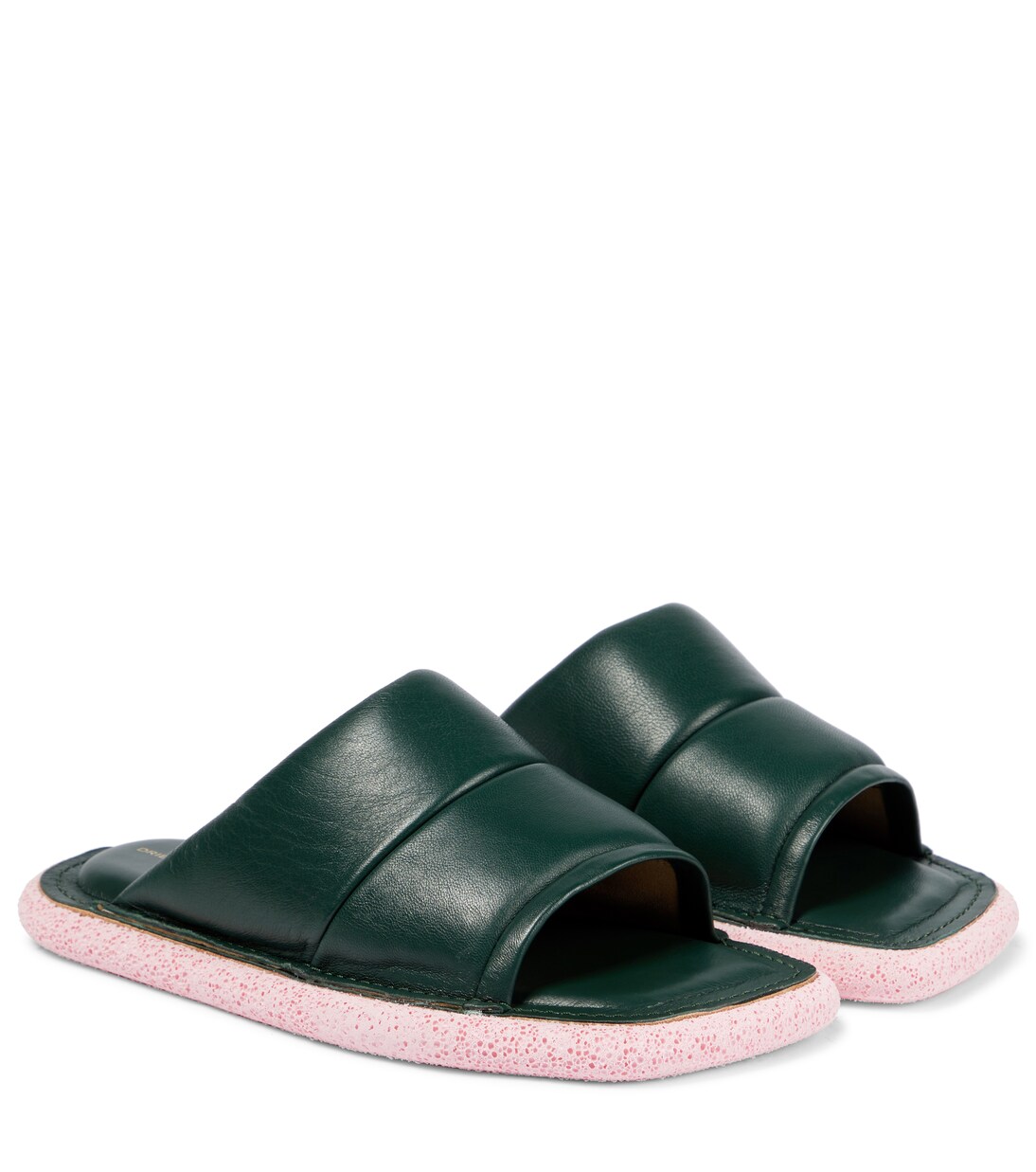 Pantoletten aus Leder | Dries Van Noten