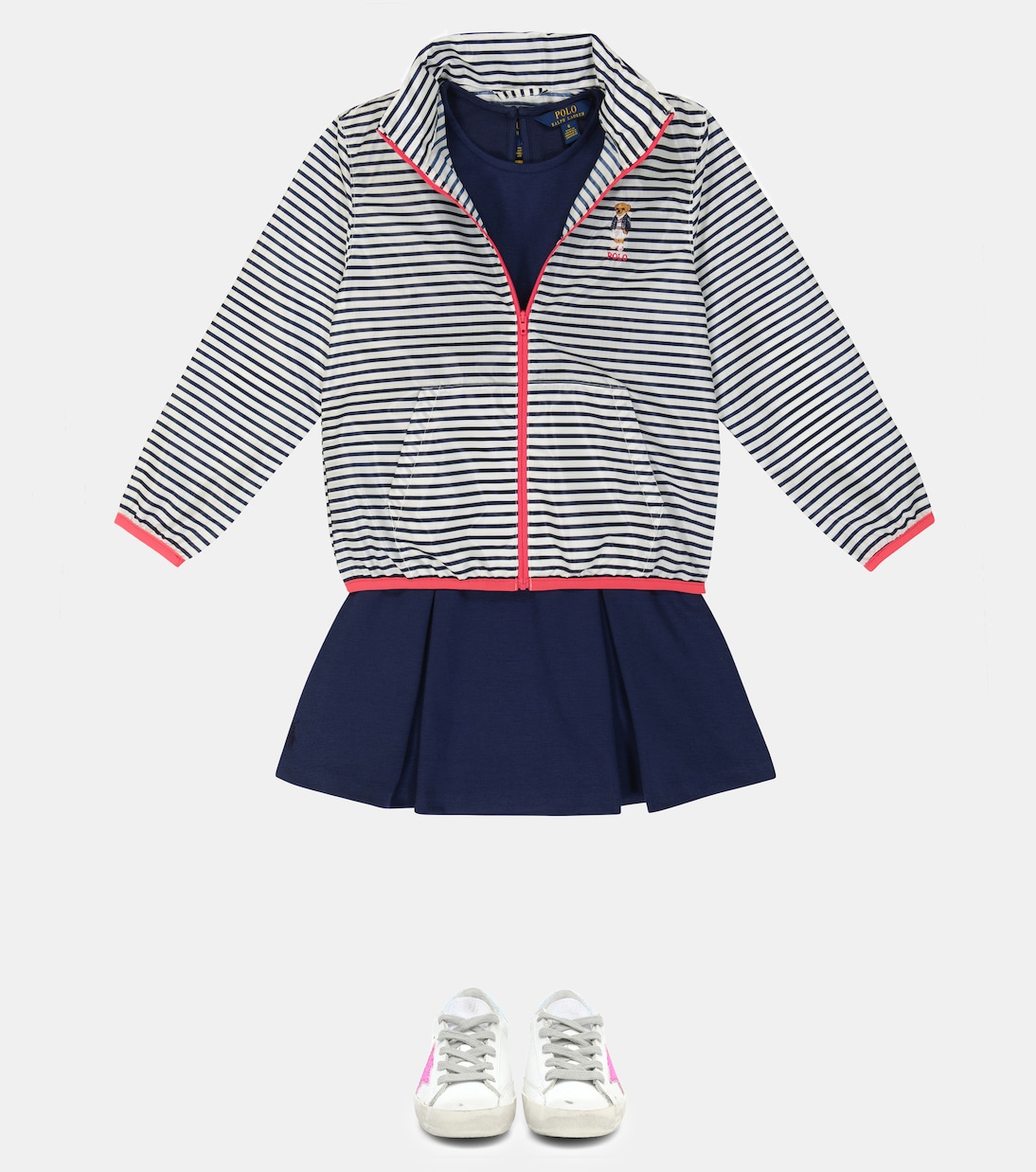 Chaqueta a rayas | Polo Ralph Lauren Kids