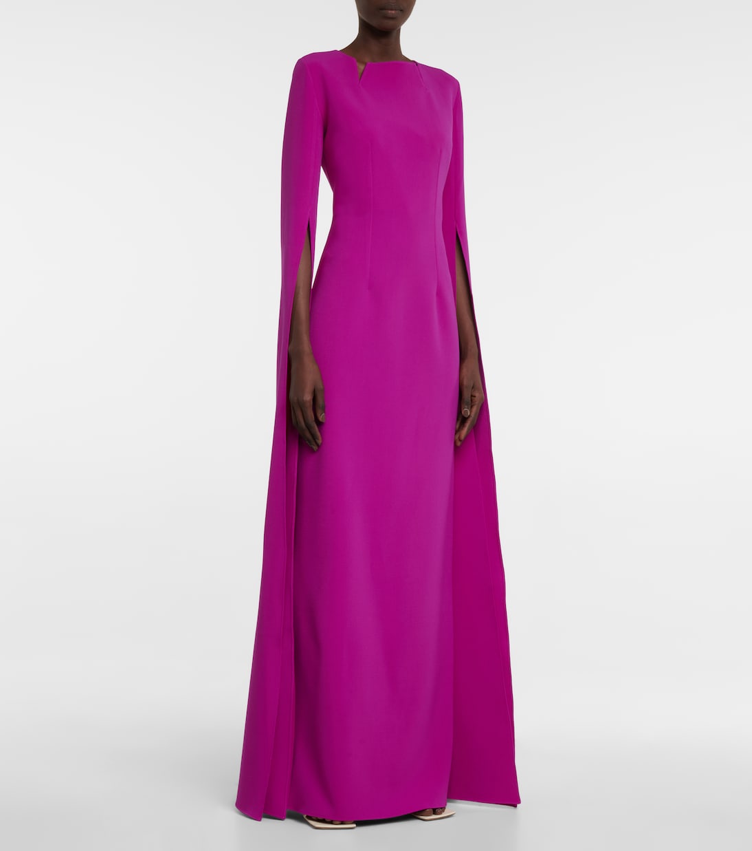Robe aus Crêpe | Safiyaa