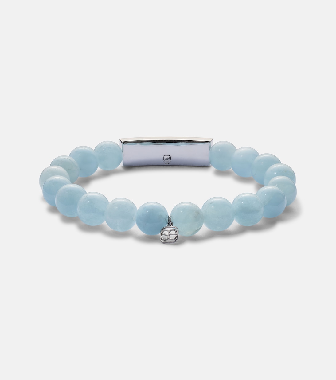 Bracelet en or blanc 14 ct et diamants | Sydney Evan
