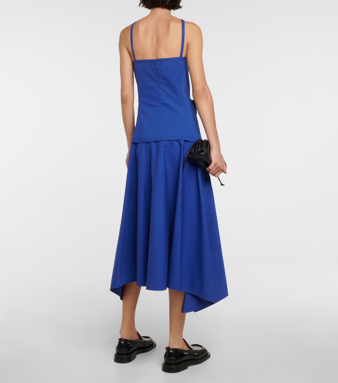Cotton-blend poplin midi dress | Proenza Schouler