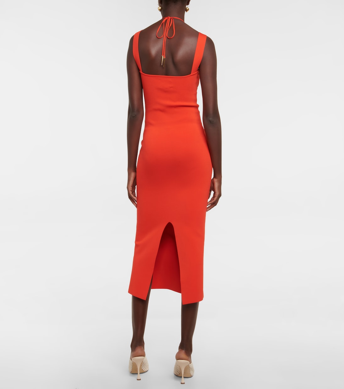 Abito midi Kali con cut-out | Galvan