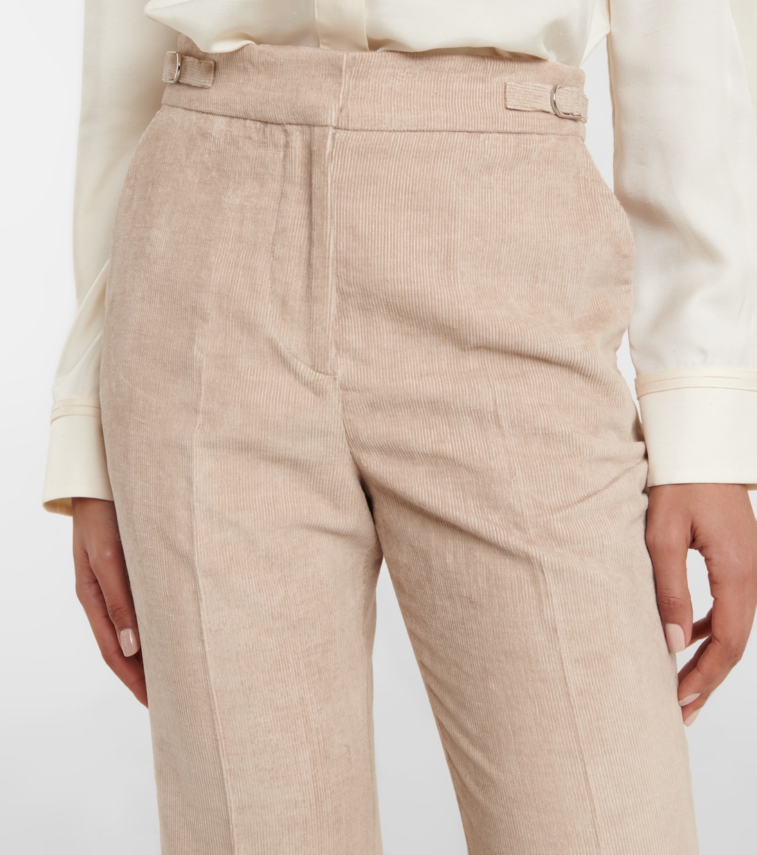 Pantalon flare Gabriel à taille haute | Gabriela Hearst