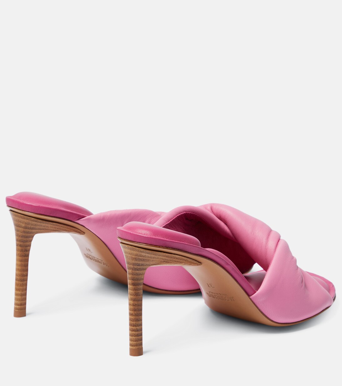 Les Mules Bagnu leather sandals | Jacquemus