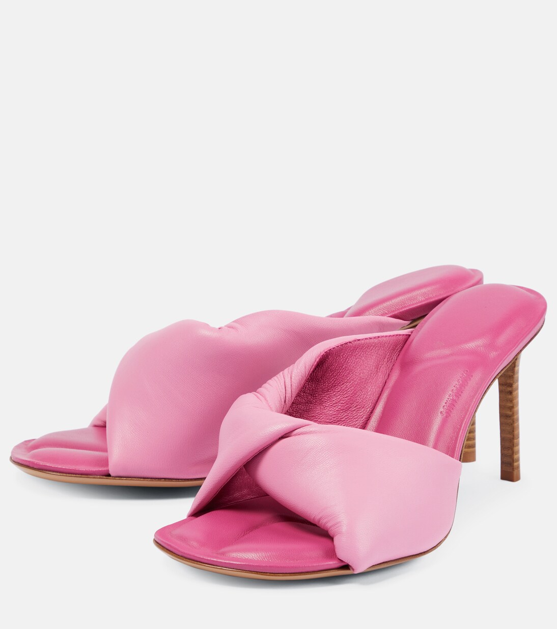 Les Mules Bagnu leather sandals | Jacquemus