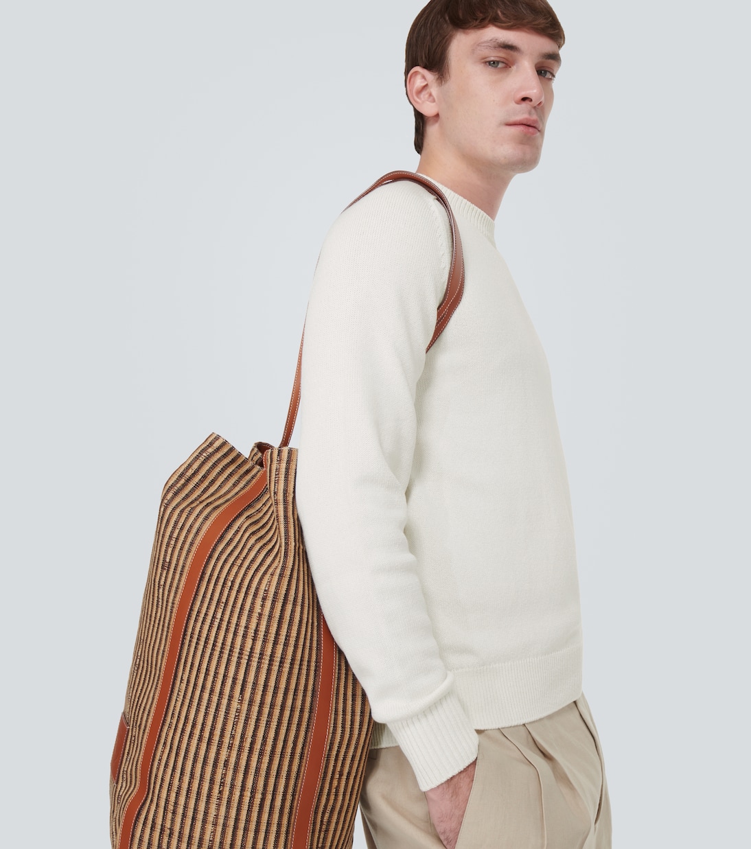 Warwik cotton and silk sweater | Loro Piana