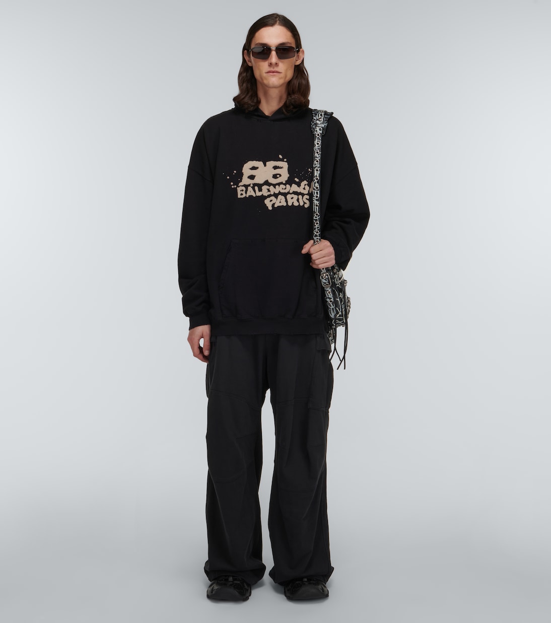Sudadera de algodón con capucha | Balenciaga
