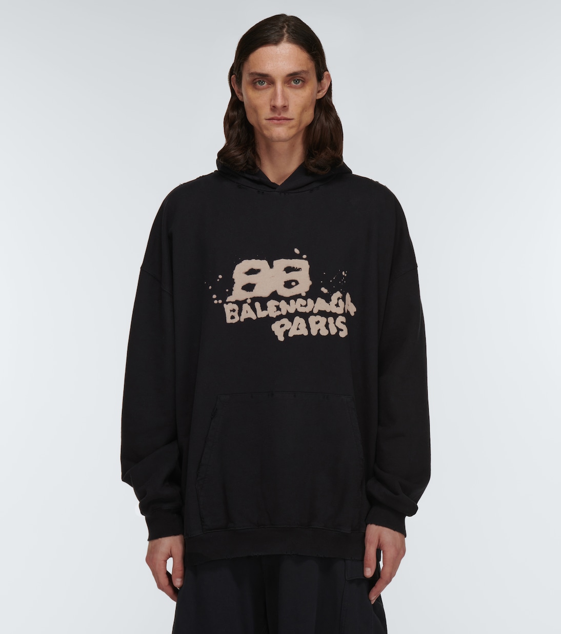 Sudadera de algodón con capucha | Balenciaga