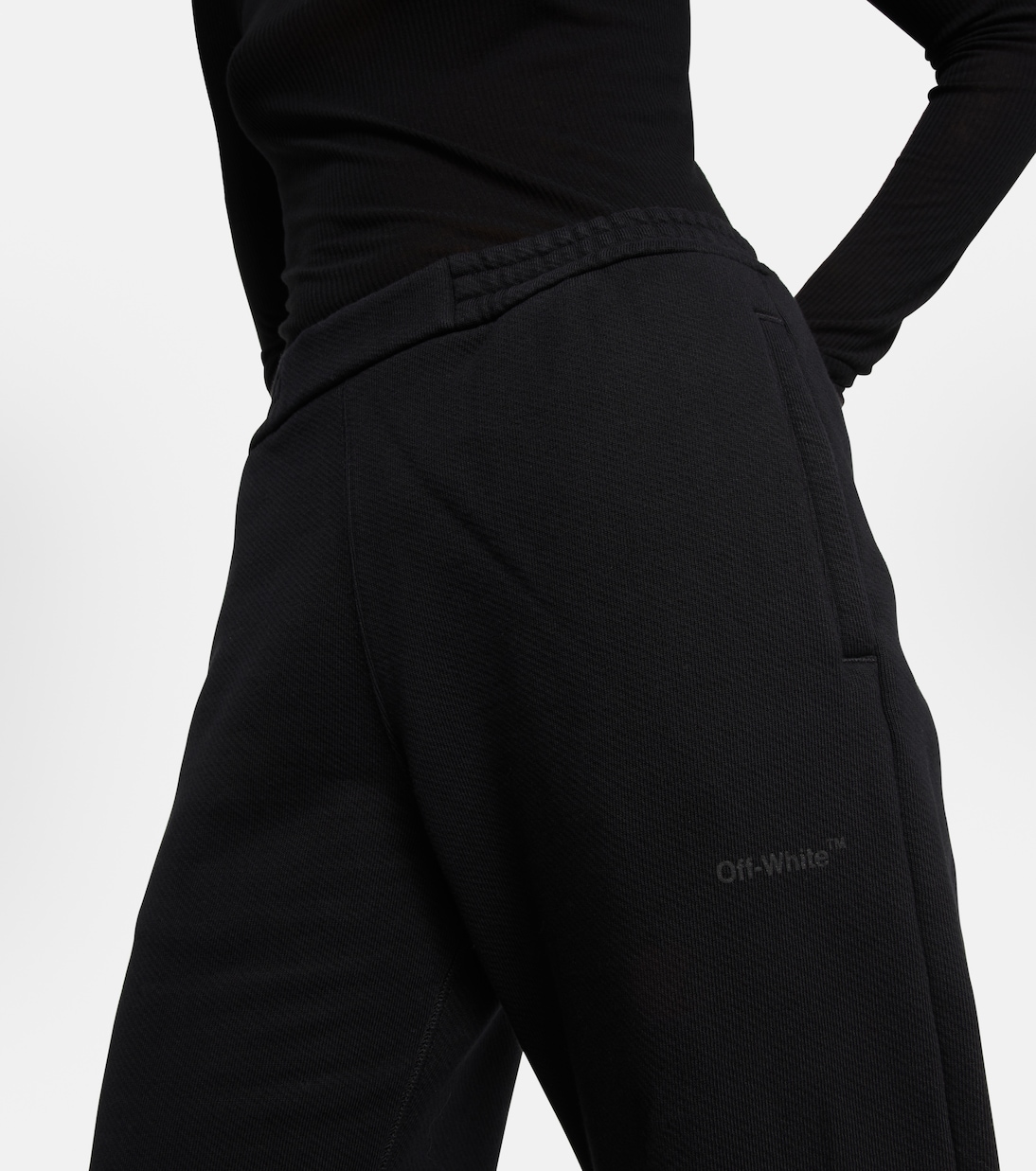 Jogginghose aus Baumwoll-Jersey | Off-White