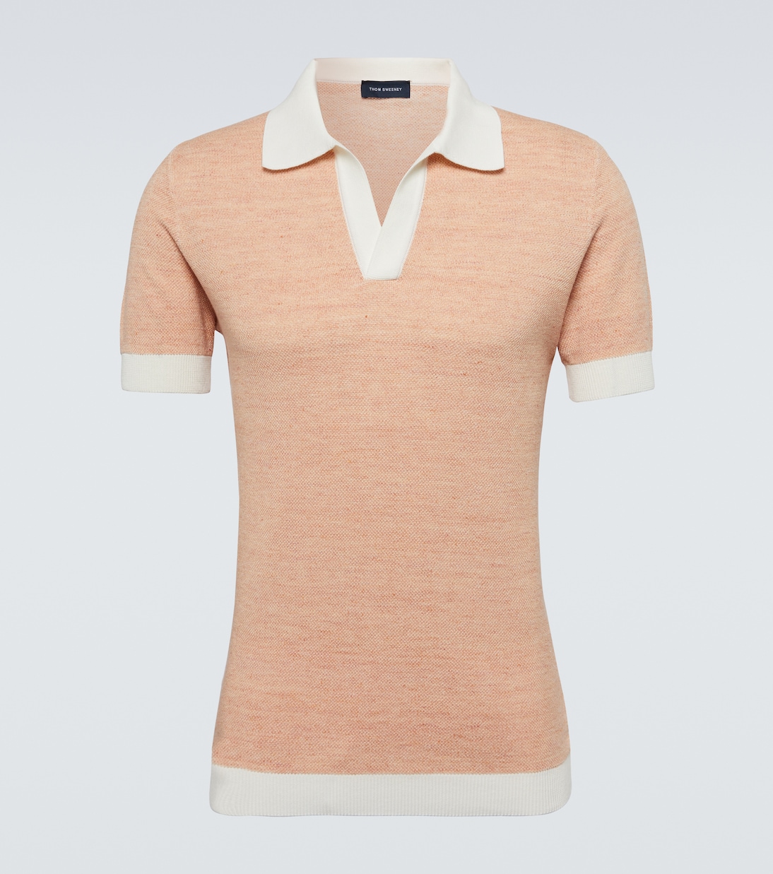Polo en coton et lin | Thom Sweeney