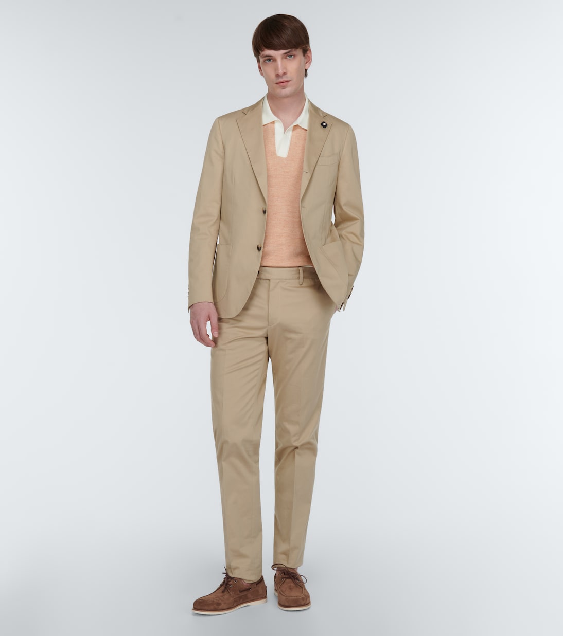 Polo en coton et lin | Thom Sweeney