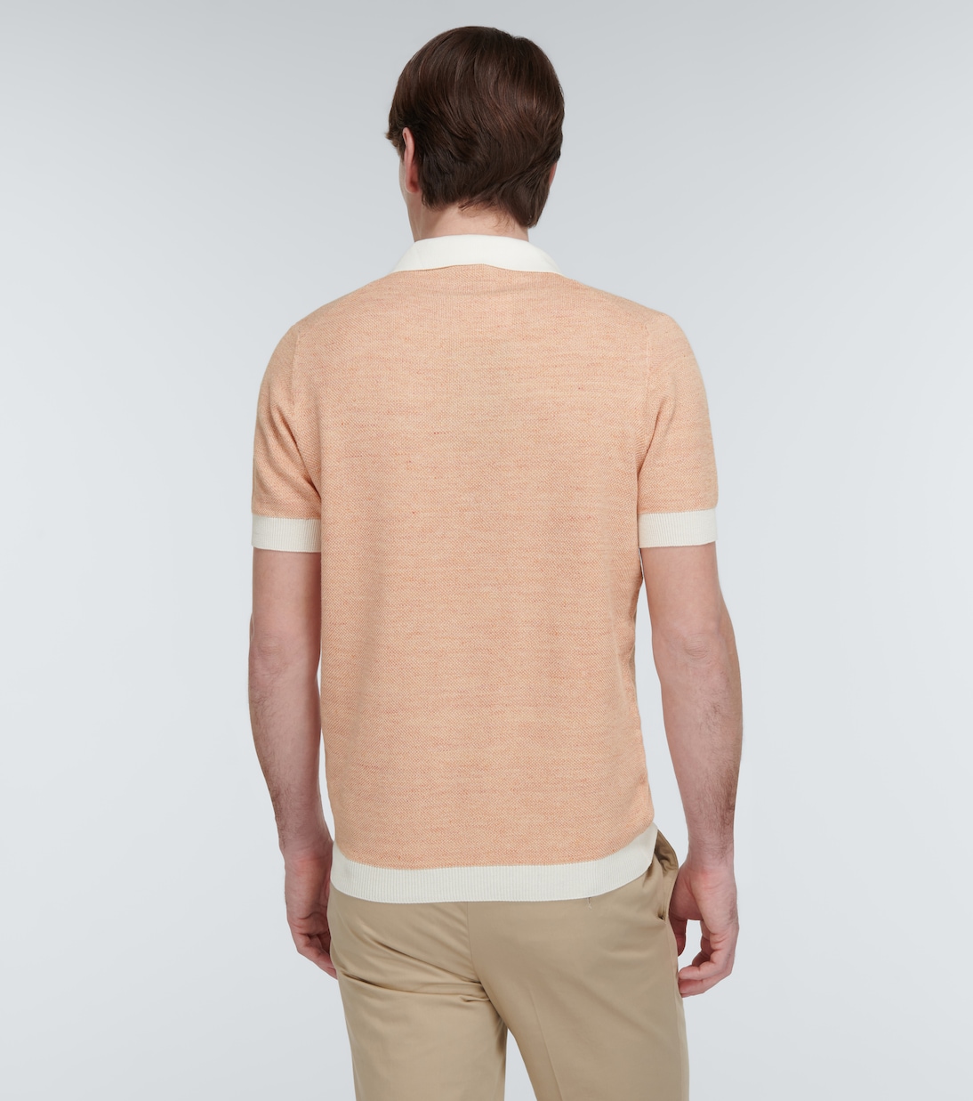 Polo en coton et lin | Thom Sweeney