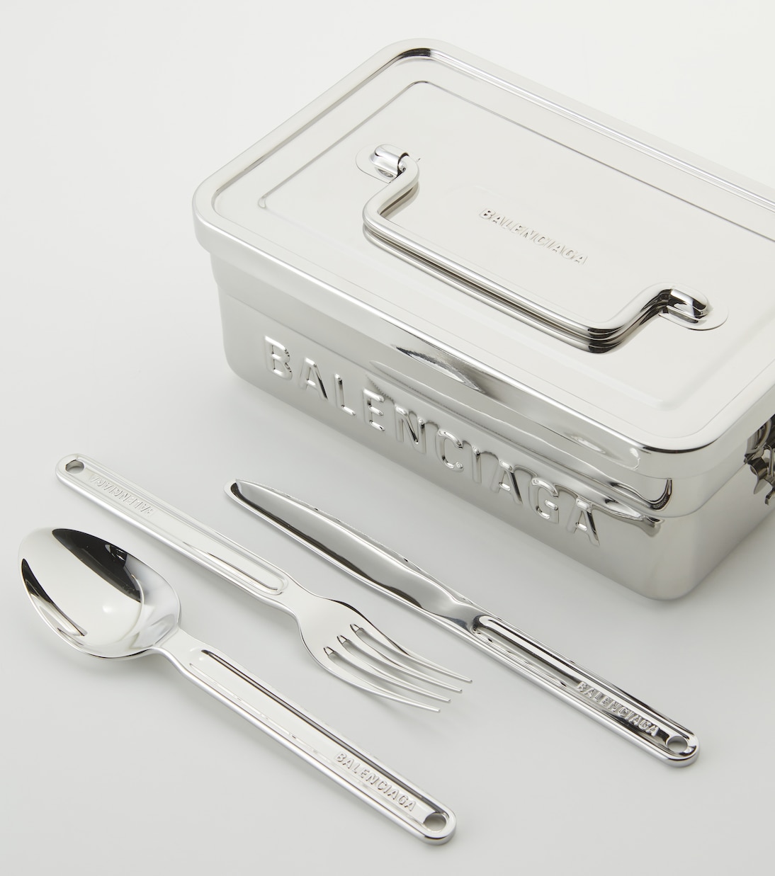 Set aus Lunchbox und Besteck | Balenciaga