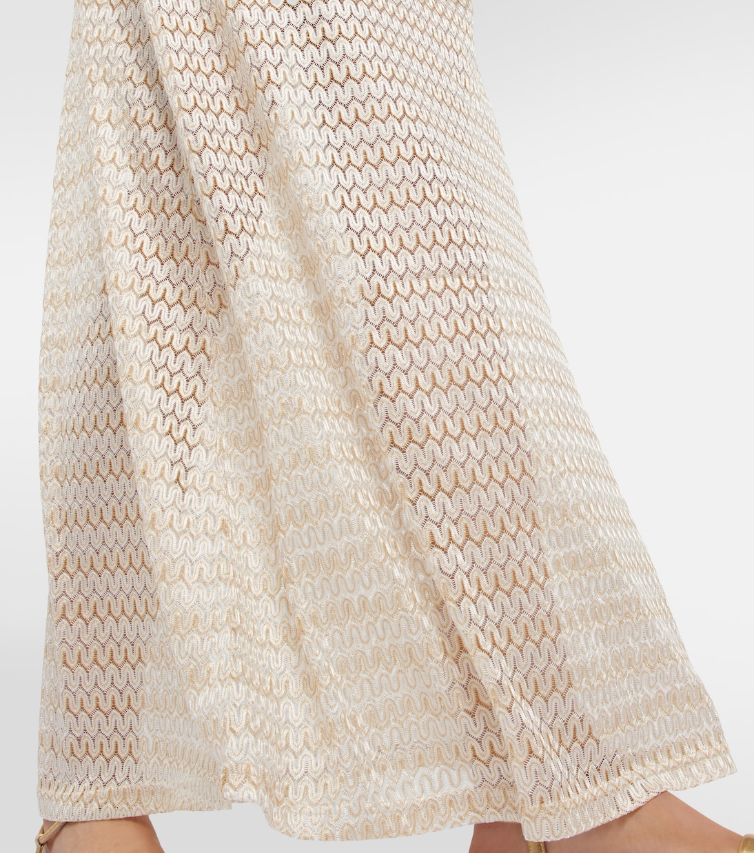Vestido largo Maisie con cuello halter | Melissa Odabash