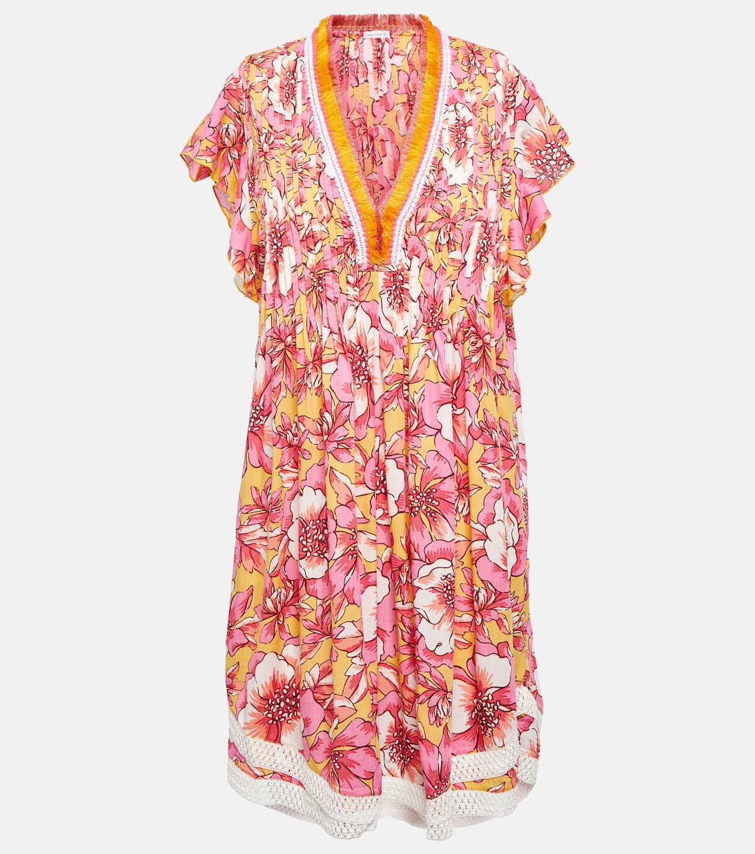 Sasha floral minidress | Poupette St Barth