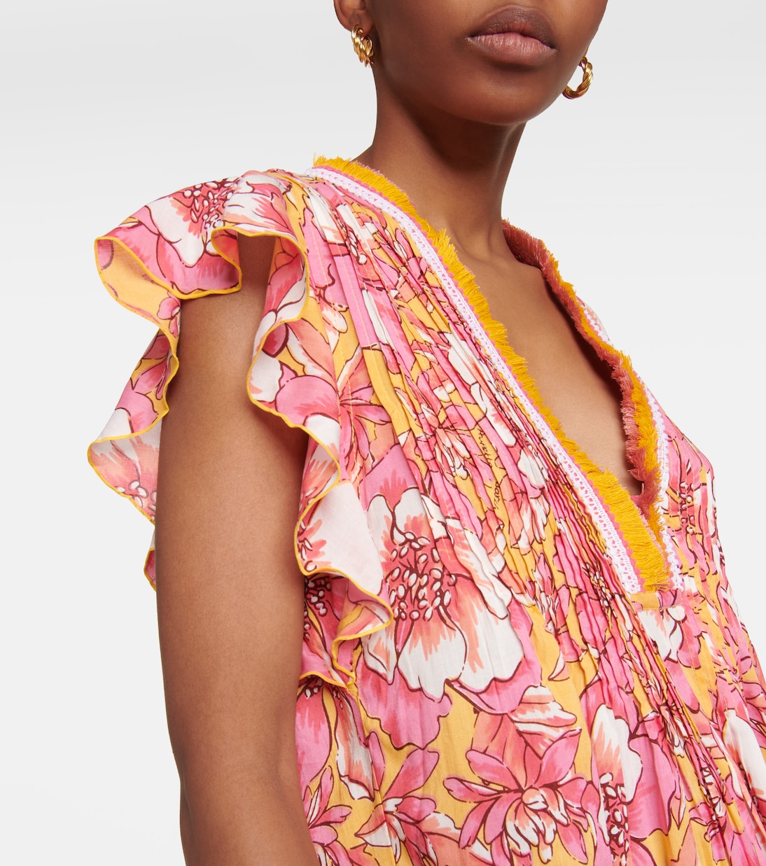 Sasha floral minidress | Poupette St Barth
