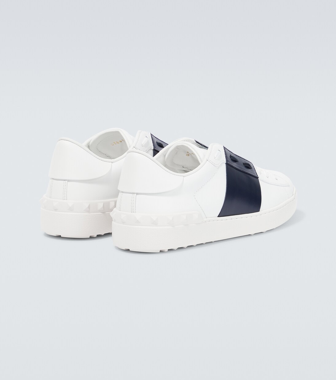 Open leather sneakers | Valentino Garavani