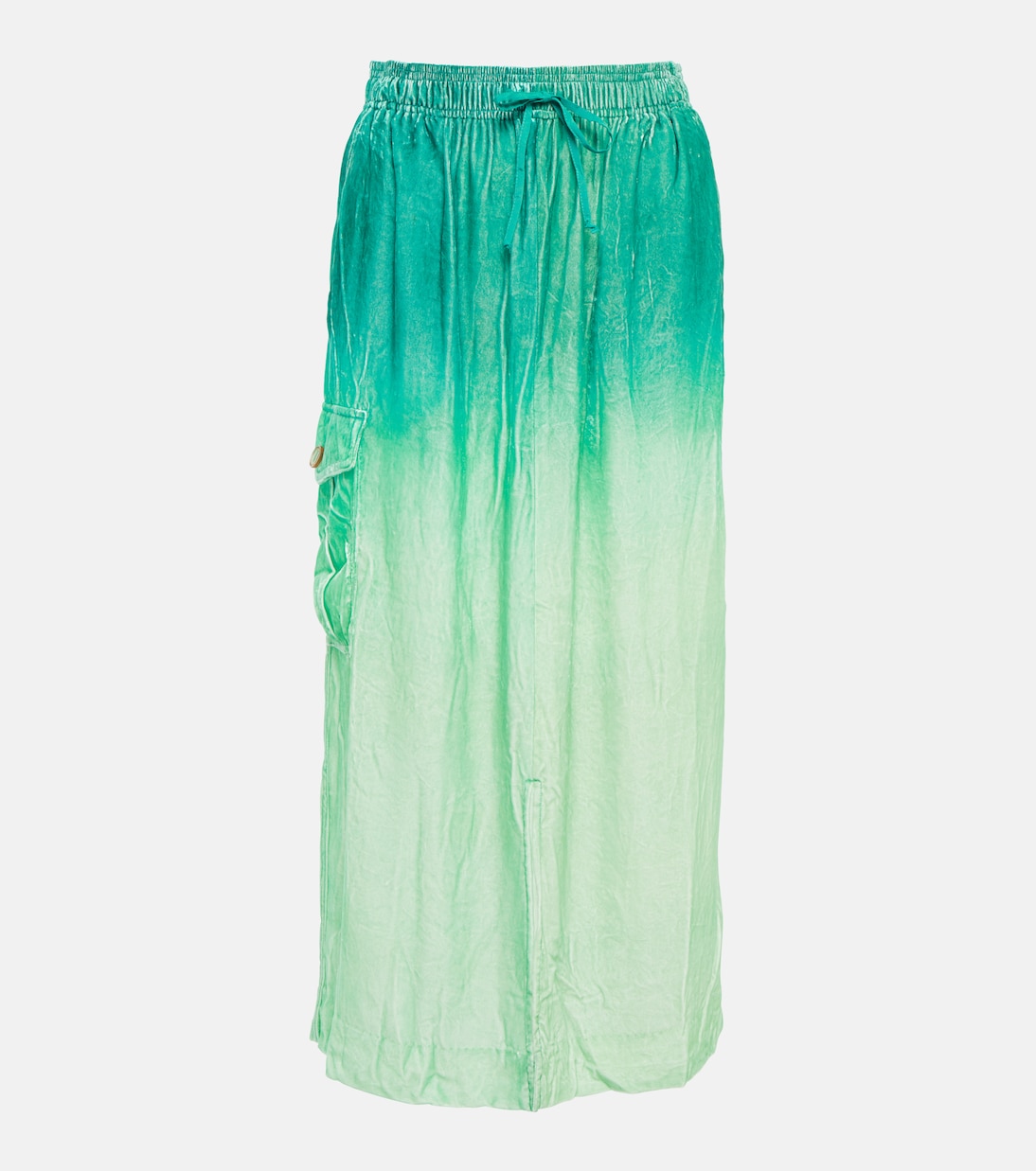 Jupe midi en velours | Acne Studios