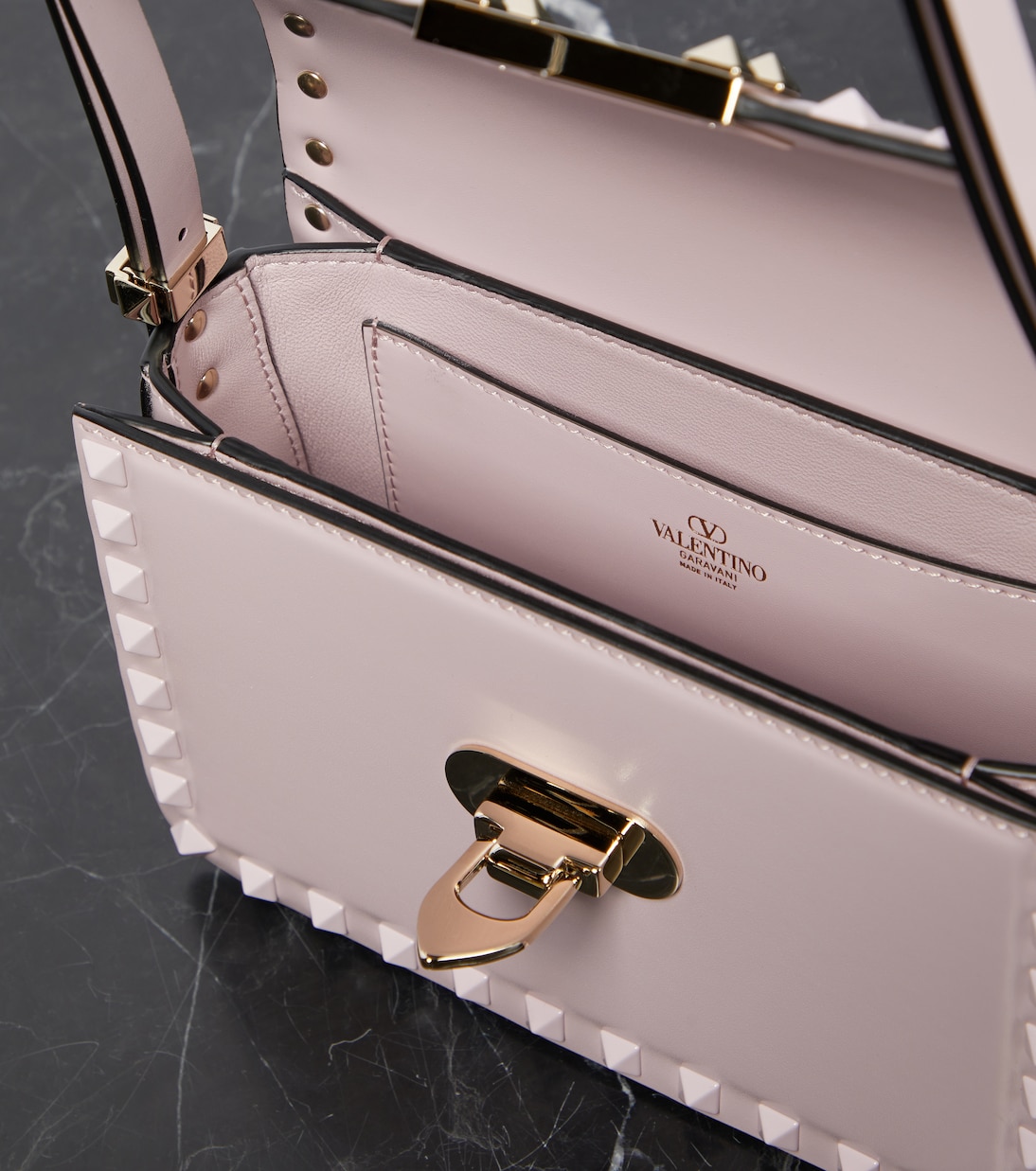 Sac Rockstud23 Small en cuir | Valentino Garavani