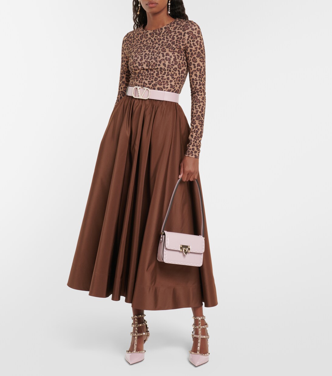Sac Rockstud23 Small en cuir | Valentino Garavani