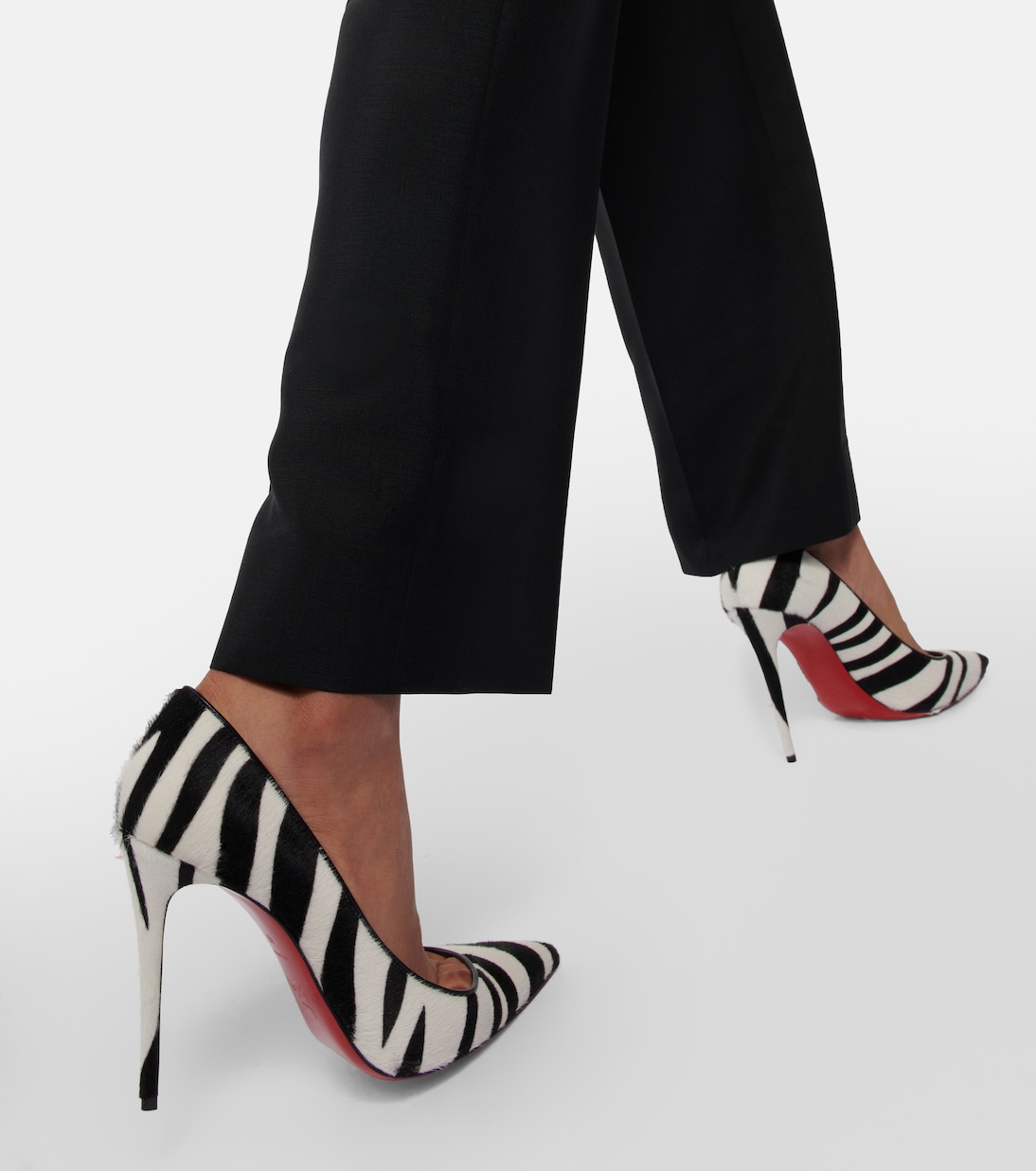 Pumps Kate 100 in pelle con stampa | Christian Louboutin
