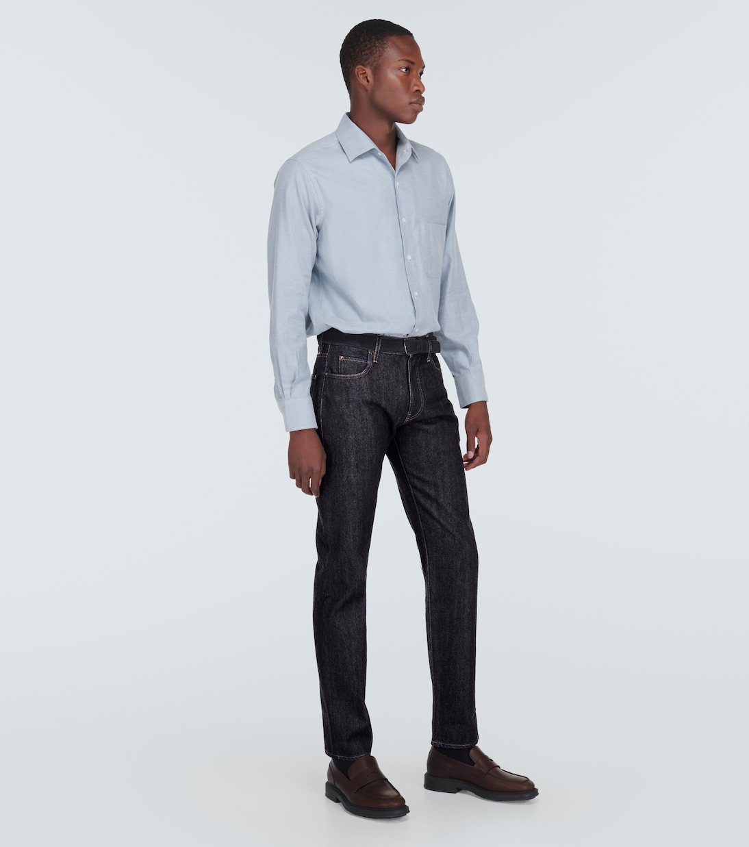 Hose Quarona aus CashDenim® | Loro Piana