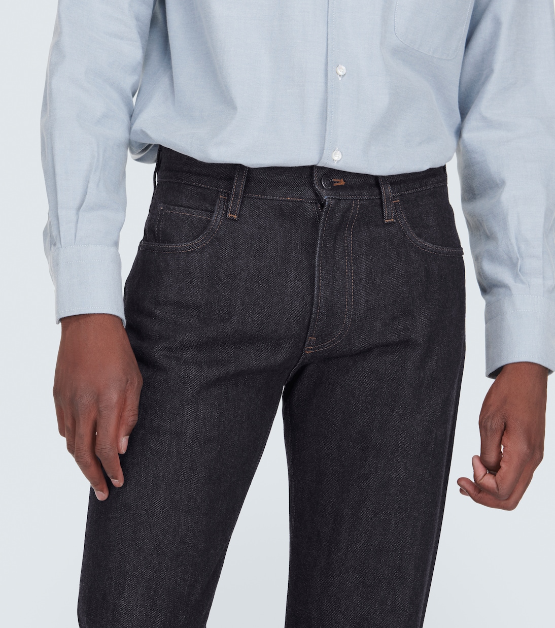 Hose Quarona aus CashDenim® | Loro Piana