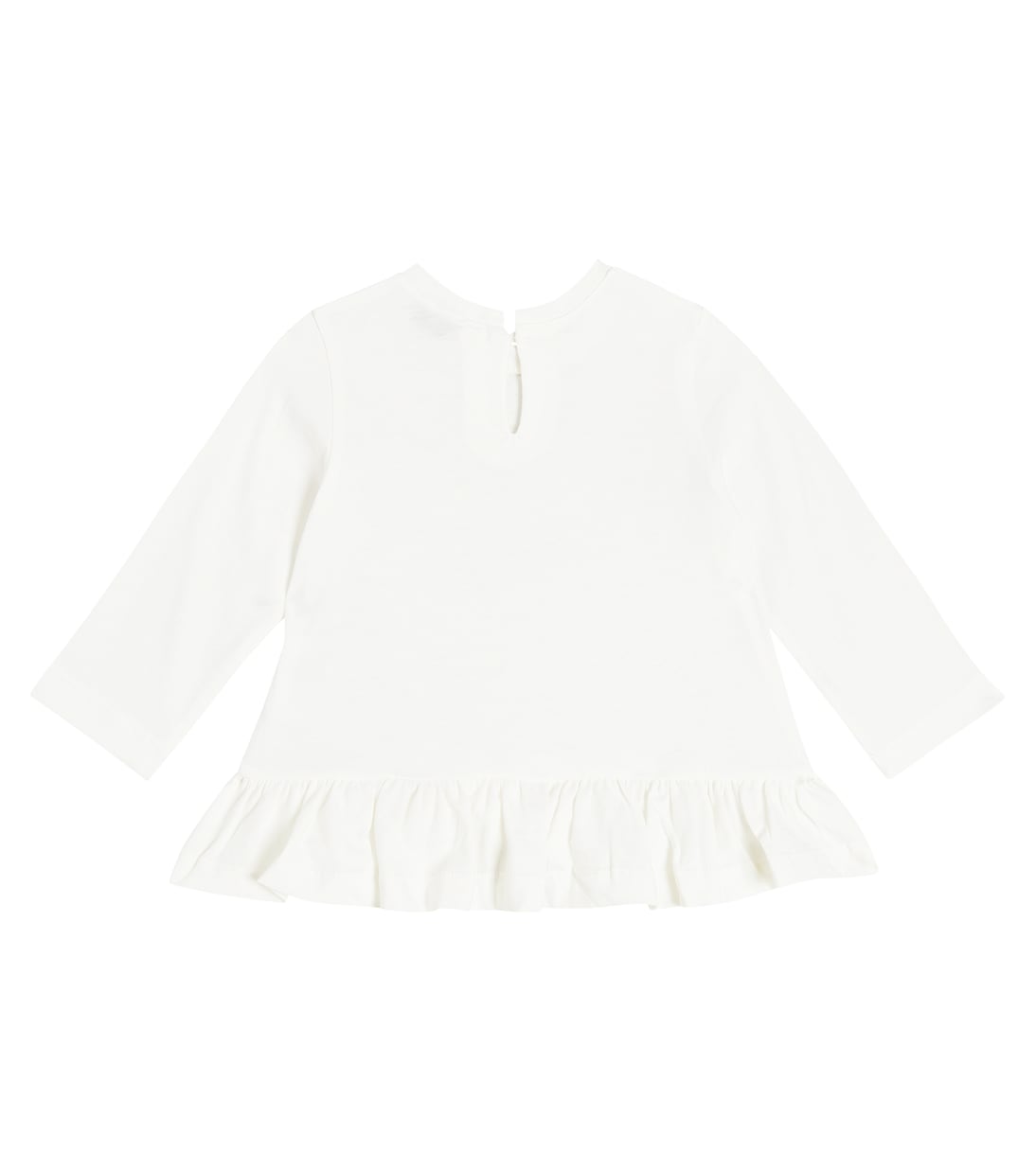 x Chiara Ferragni Baby - Abito in cotone con stampa | Monnalisa