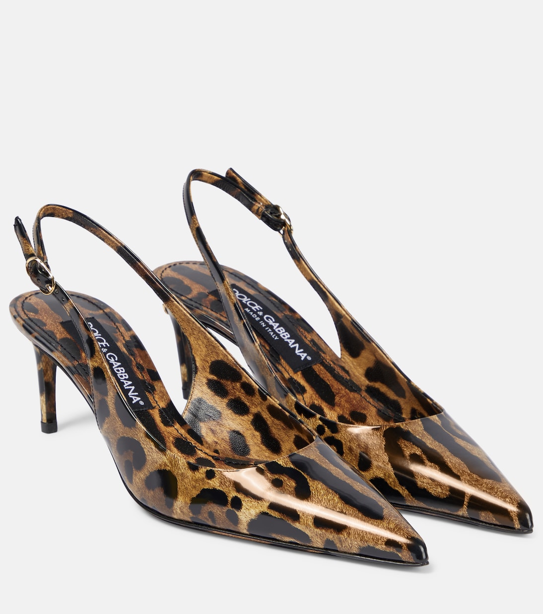 Escarpins Lollo imprimés en cuir verni | Dolce&Gabbana