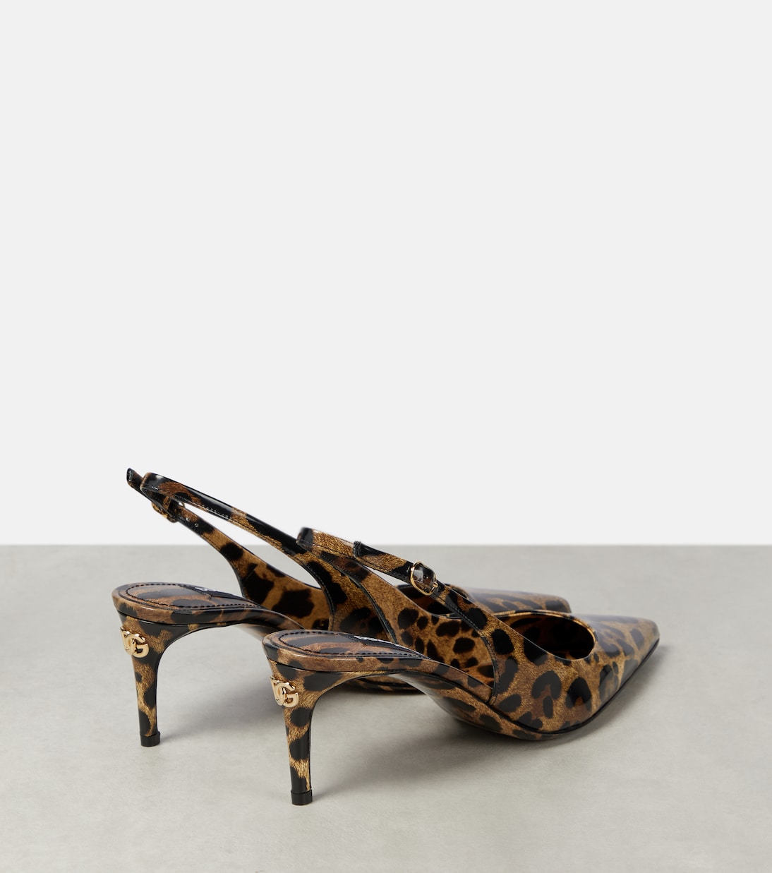 Escarpins Lollo imprimés en cuir verni | Dolce&Gabbana